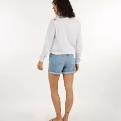 OXBOW Sweatshirt SERENA - White Clearance