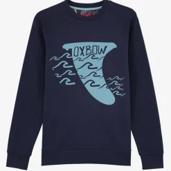 OXBOW Sweatshirt SOLAIO - Deep Marine Fashion