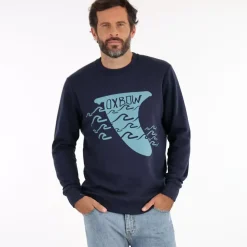 OXBOW Sweatshirt SOLAIO - Deep Marine Fashion