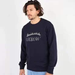 OXBOW Sweatshirt STEGA - Deep Marine Outlet