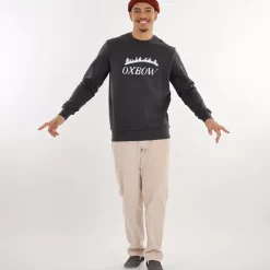 OXBOW Sweatshirt STEGA - Graphite Cheap