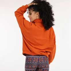 OXBOW Sweatshirt SUSAN - Cuivre New