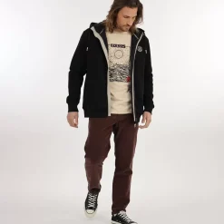 OXBOW Sweatshirt SWEM - Noir Black Clearance