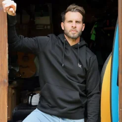 OXBOW Sweatshirt SWOOD - Noir Black Flash Sale