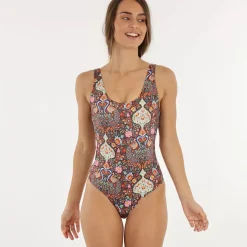 OXBOW Swimsuit PAMELA - Terre Brulée Terre Brulu00e9e Discount