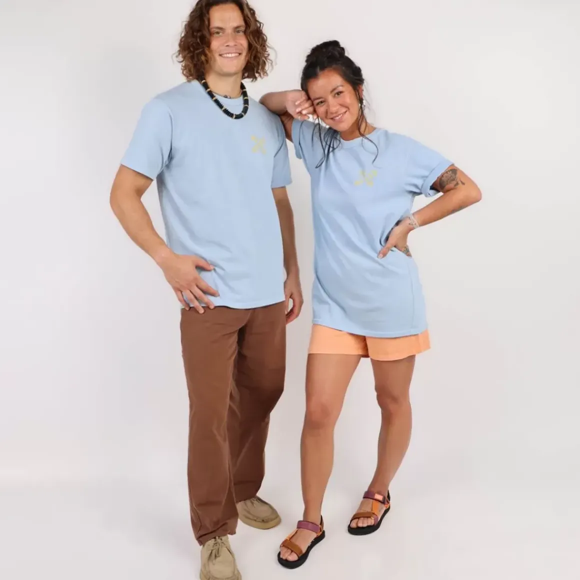 OXBOW Tee-shirt COLLECTOR ISABELLE - Light Blue Clearance