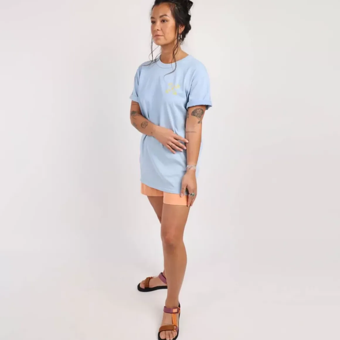 OXBOW Tee-shirt COLLECTOR ISABELLE - Light Blue Clearance