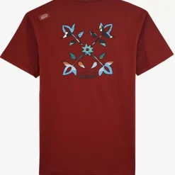 OXBOW Tee-Shirt TAGTAN - Grenat Cheap