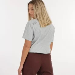 OXBOW Tee-Shirt TALAI - Gris Chiné Heather Grey Discount