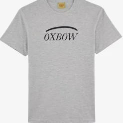 OXBOW Tee-Shirt TALAI - Gris Chiné Heather Grey Discount