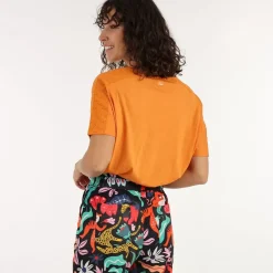 OXBOW Tee-Shirt TANK - Ocre Flash Sale