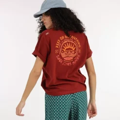 OXBOW Tee-Shirt TED - Grenat Best Sale