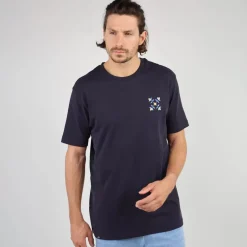 OXBOW Tee-shirt TEREGOR - Deep Marine Cheap