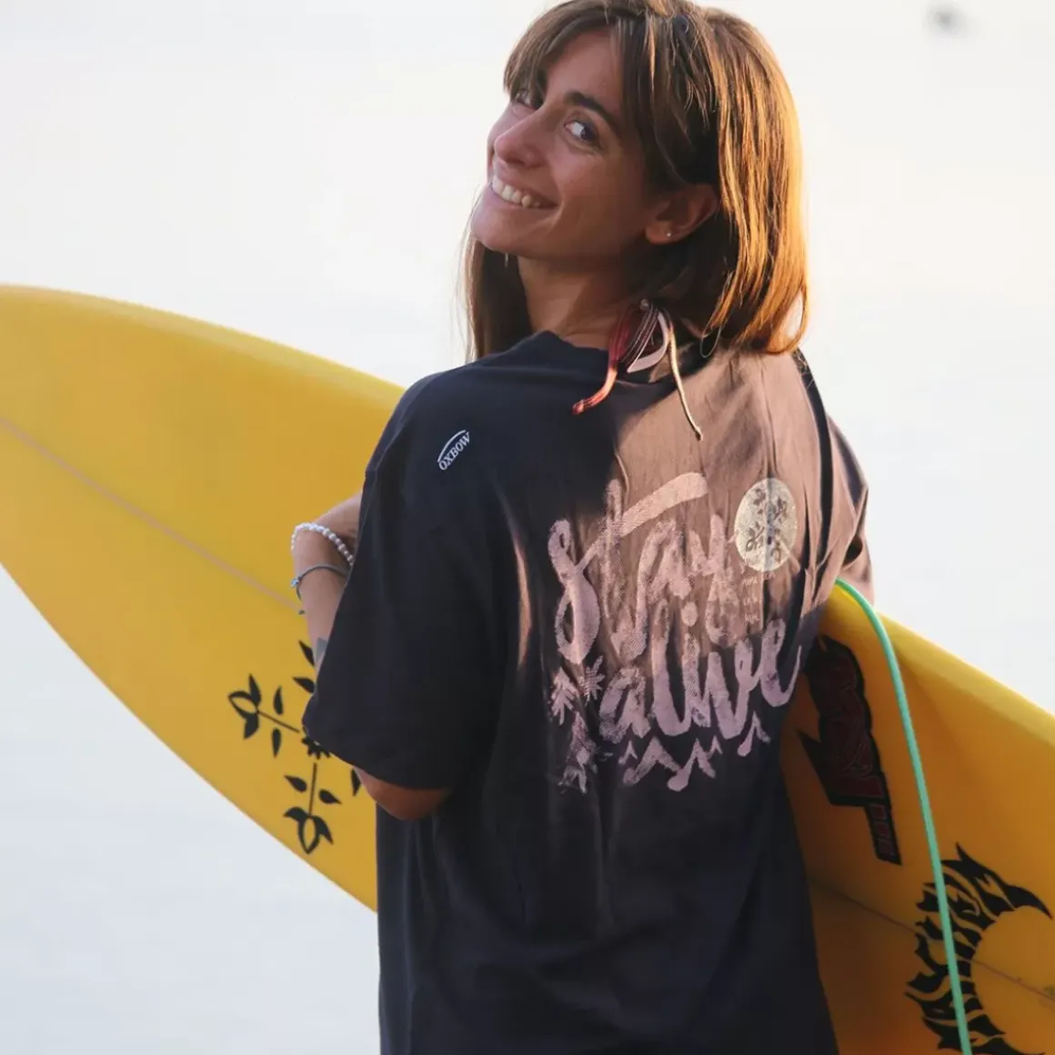 OXBOW Tee-Shirt TERIZ - Deep Marine Best