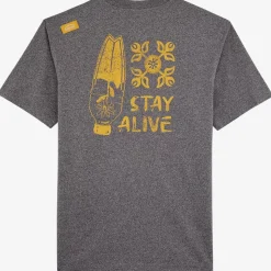 OXBOW Tee-Shirt TEROZ - Anthracite Clearance