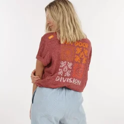 OXBOW Tee-Shirt TILAPIA - Grenat Sale