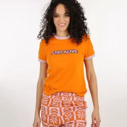 OXBOW Tee-Shirt TILLA - Ginger Hot