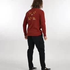 OXBOW Tee-Shirt TIRMOK - Grenat Sale