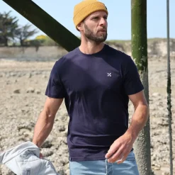 OXBOW Tee-Shirt TORNAT - Deep Marine Cheap