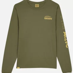 OXBOW Tee-shirt TRACT - Aloe Outlet