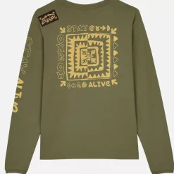 OXBOW Tee-shirt TRACT - Aloe Outlet