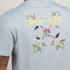 OXBOW Tee-shirt TUMURAI - Light Blue Sale