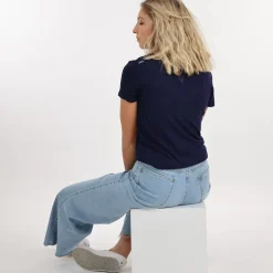 OXBOW Top TIA - Navy Shop